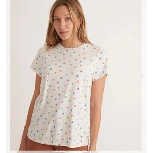 Marine Layer Multi Daisy Swing Crew - XS